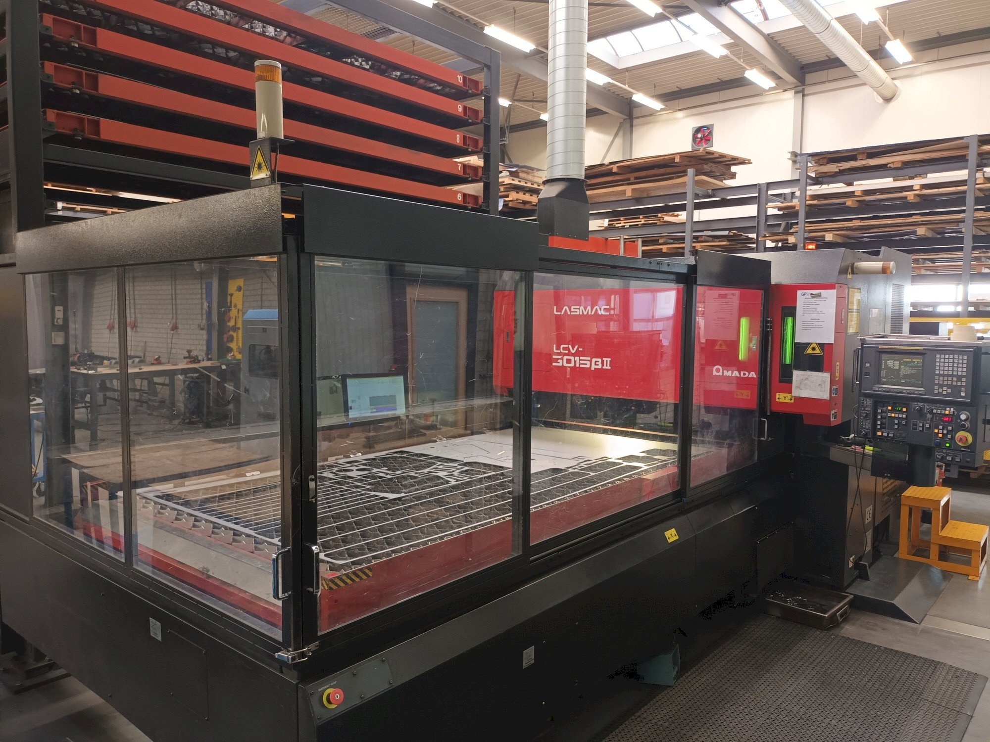 1998 AMADA LCV 3015 B2 Laser cutting machine (CO2)