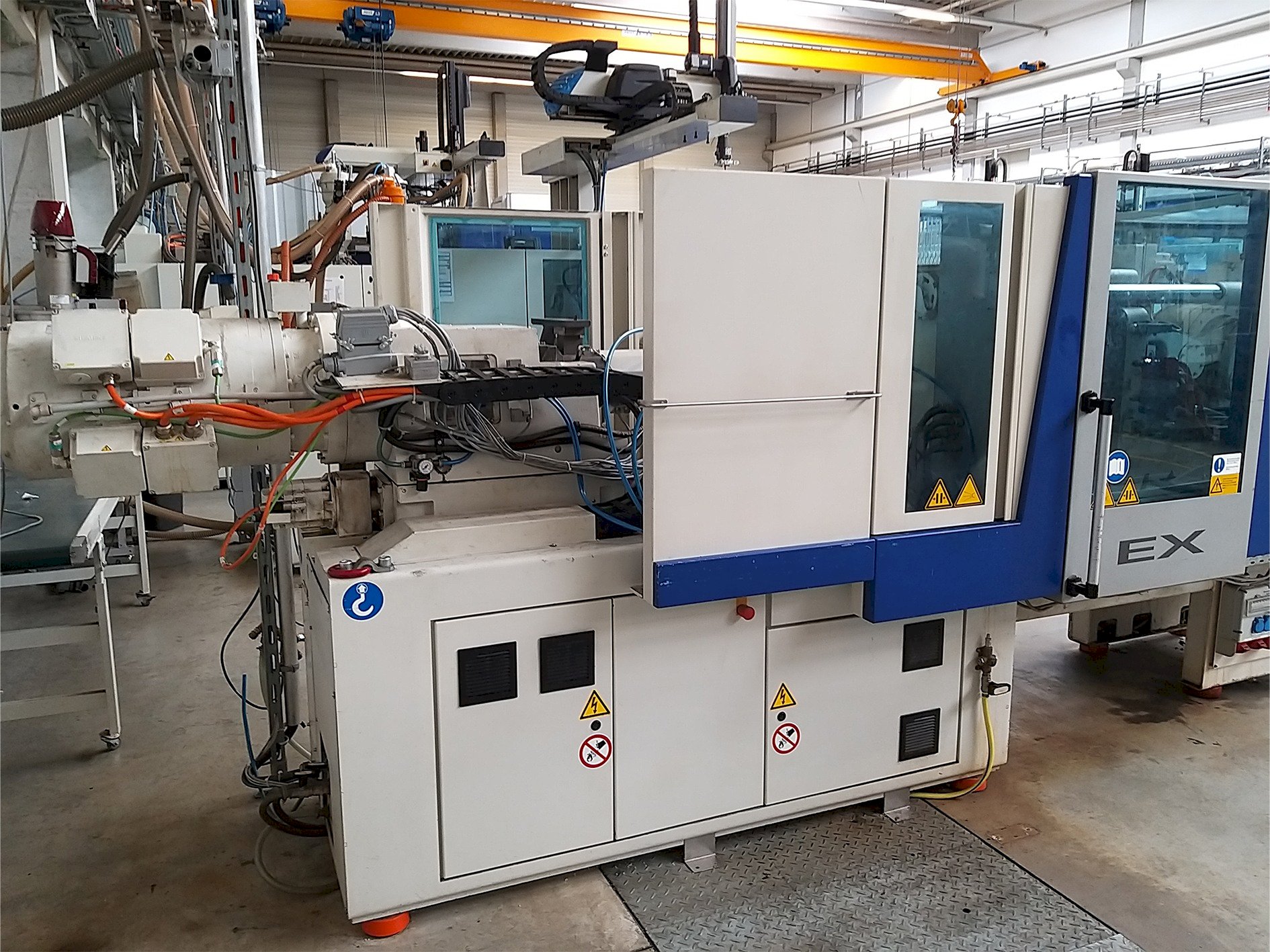 2006 KRAUSS MAFFEI EX 80 / 380 80t injection molding machine