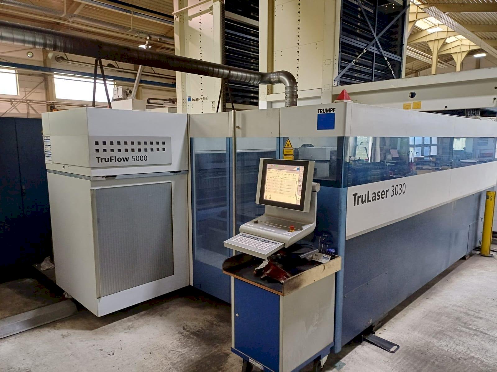 2012 TRUMPF TruLaser 3030 Laser cutting machine (CO2)