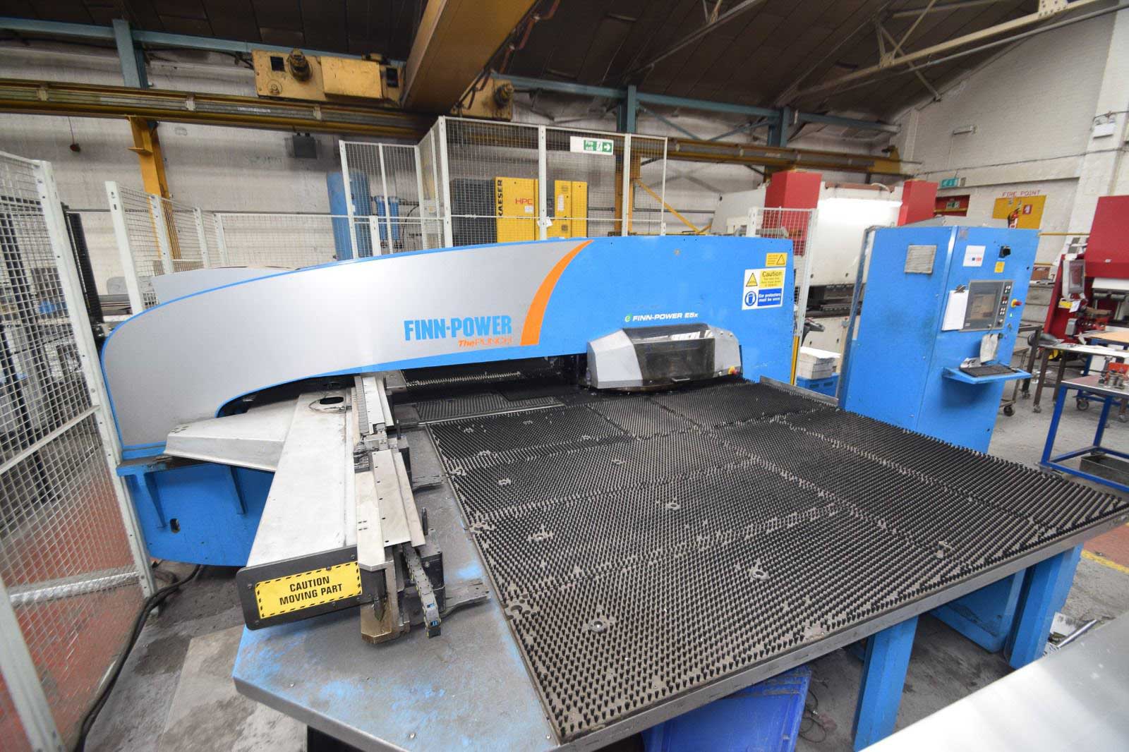 2010 FINN POWER E5X CNC punching machine